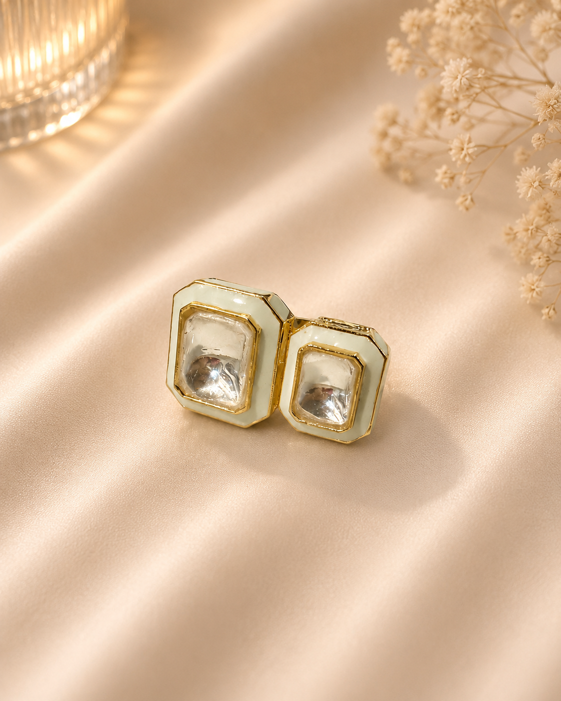 Minimal Geometric Crystal Adjustable Ring