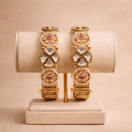Kundan Meenakari Bangles