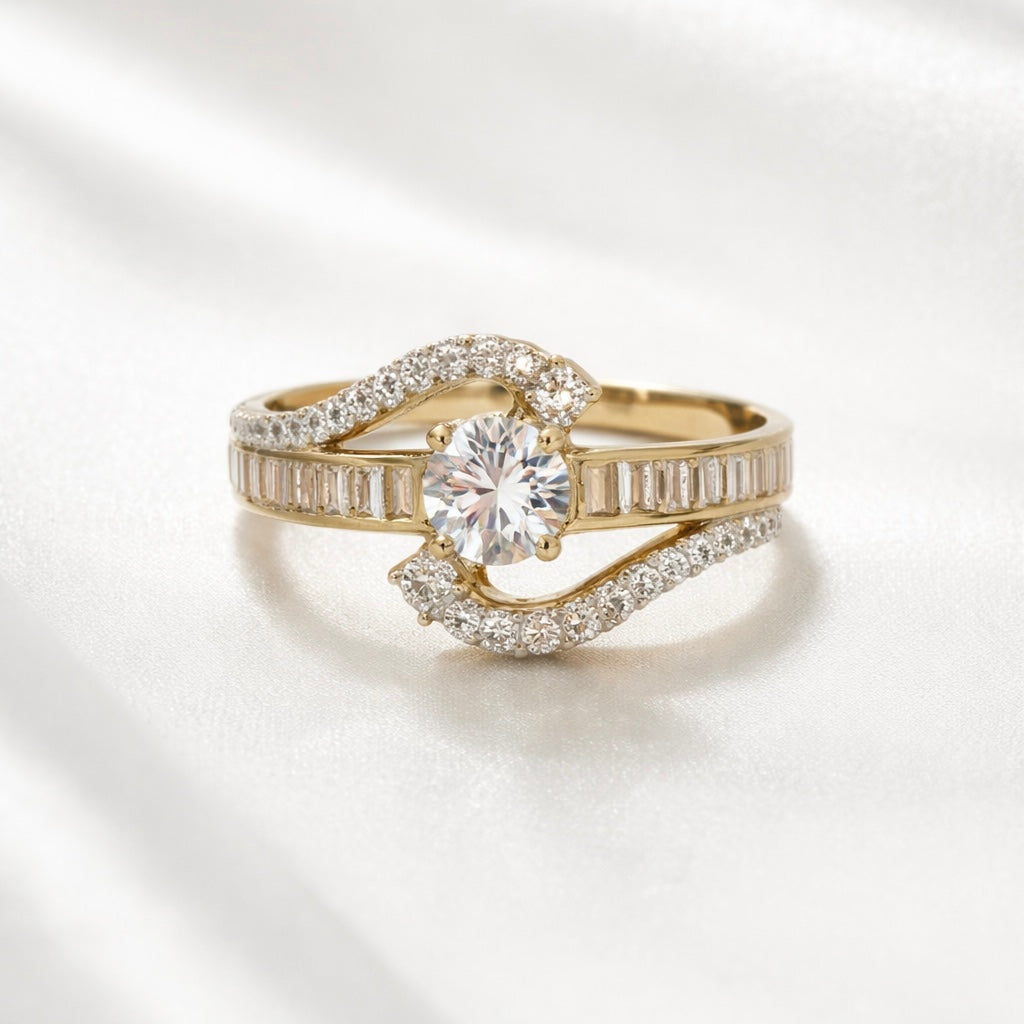 AD Solitaire Diamond Ring