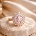 Polki Halo Cocktail Ring