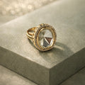 Polki Halo Cocktail Ring