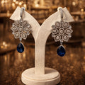 Blue Stone AD Earrings