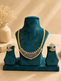 American Diamond Statement Necklace Set with Earrings for Women | Party & Wedding Jewellery