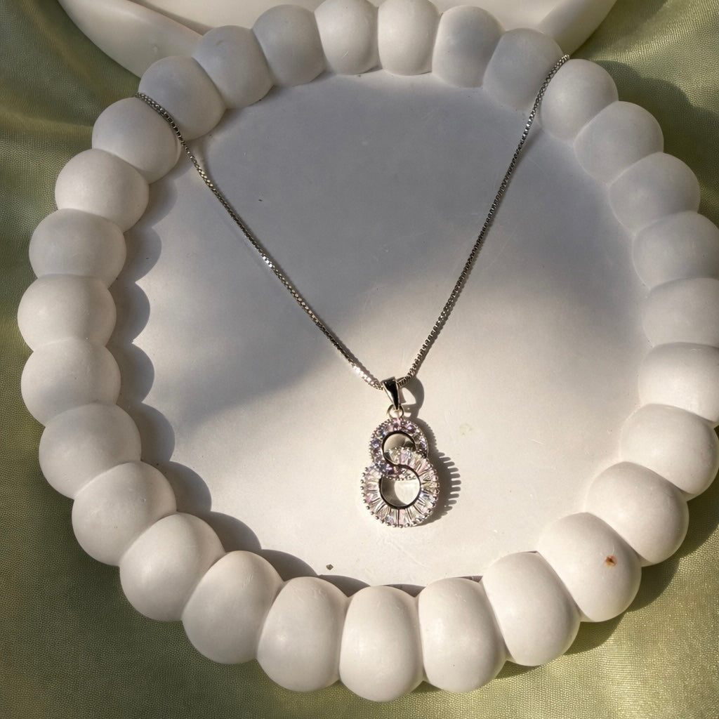 Silver Infinity Charm