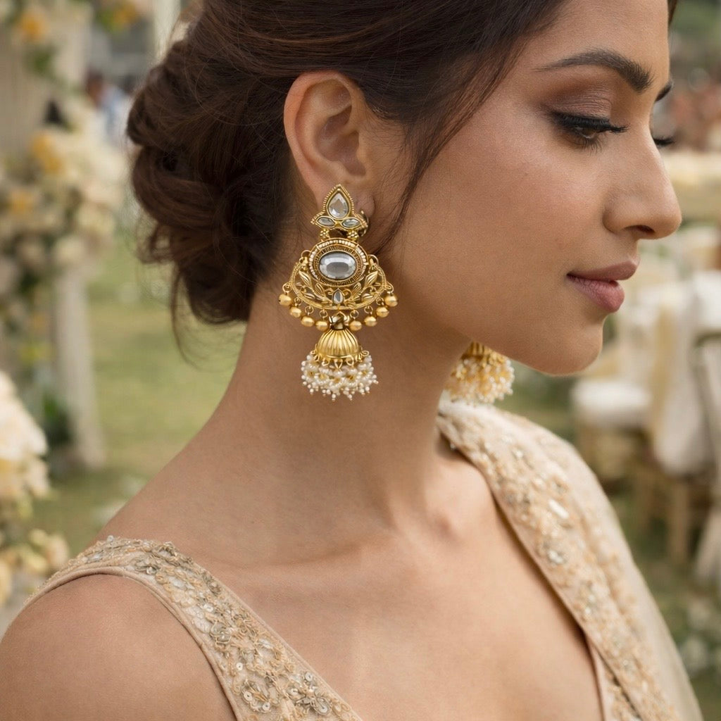 Antique Jhumka Earrings