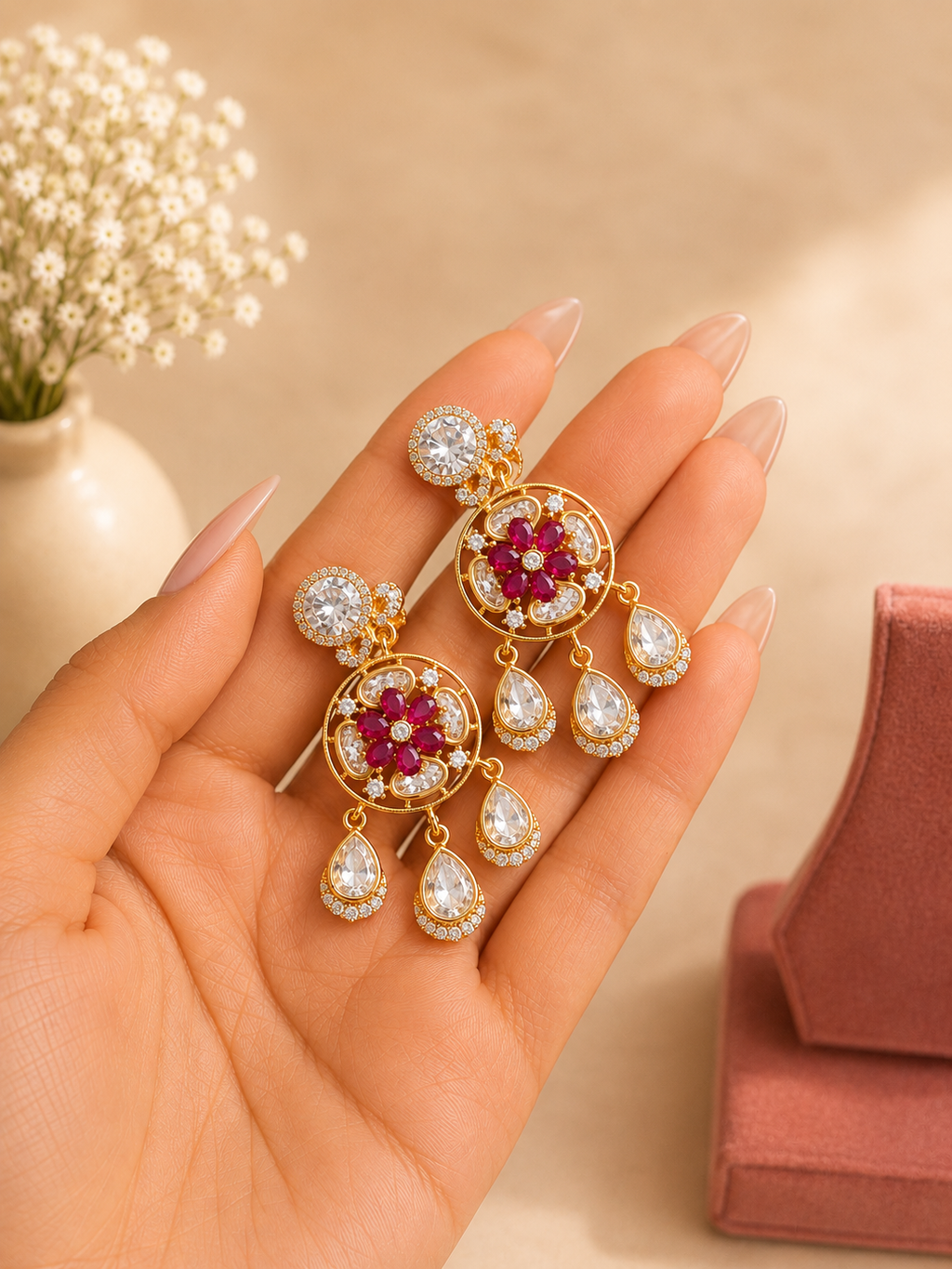 Pearl Kundan Choker Set | Traditional Bridal Jewellery