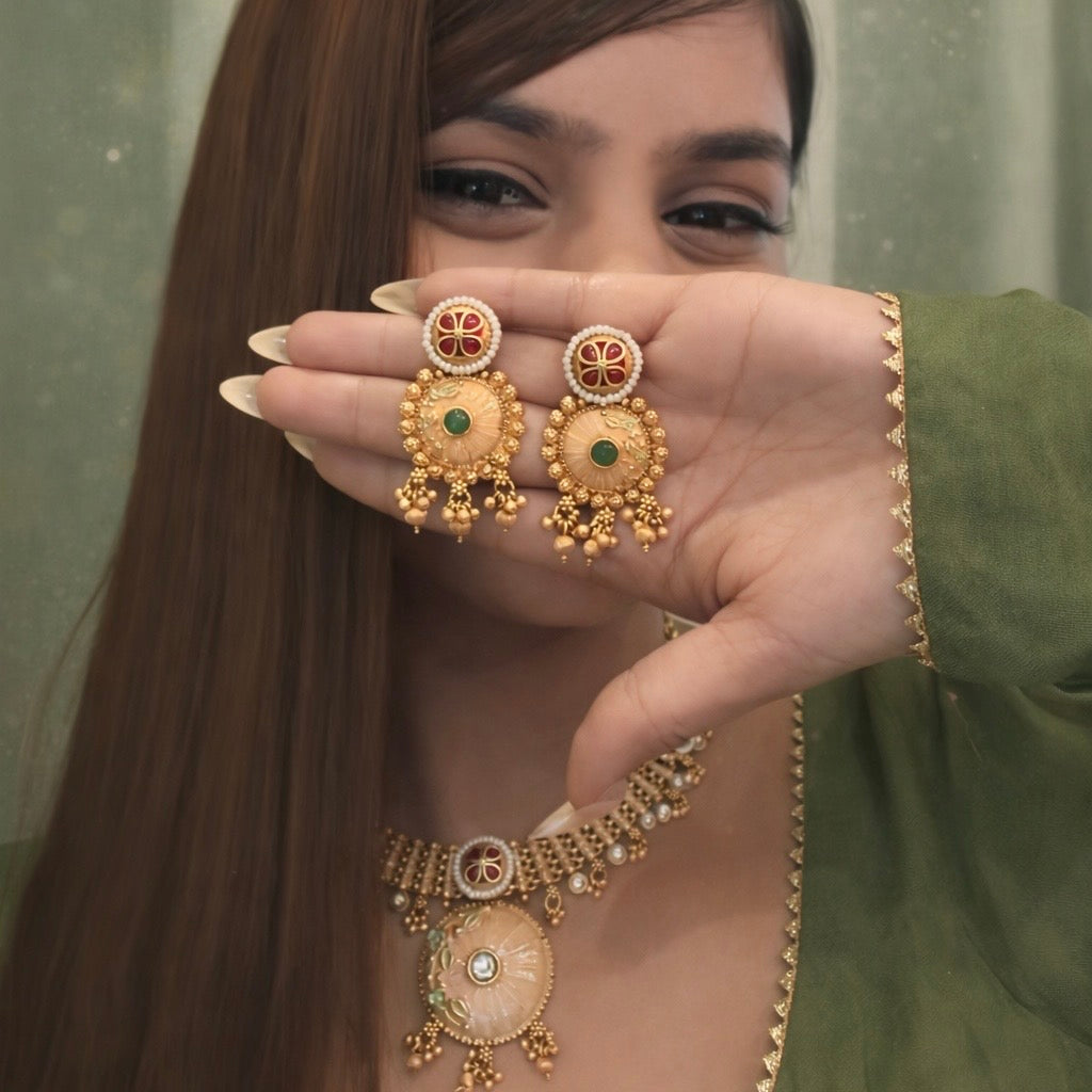 Rajwada Necklace Set