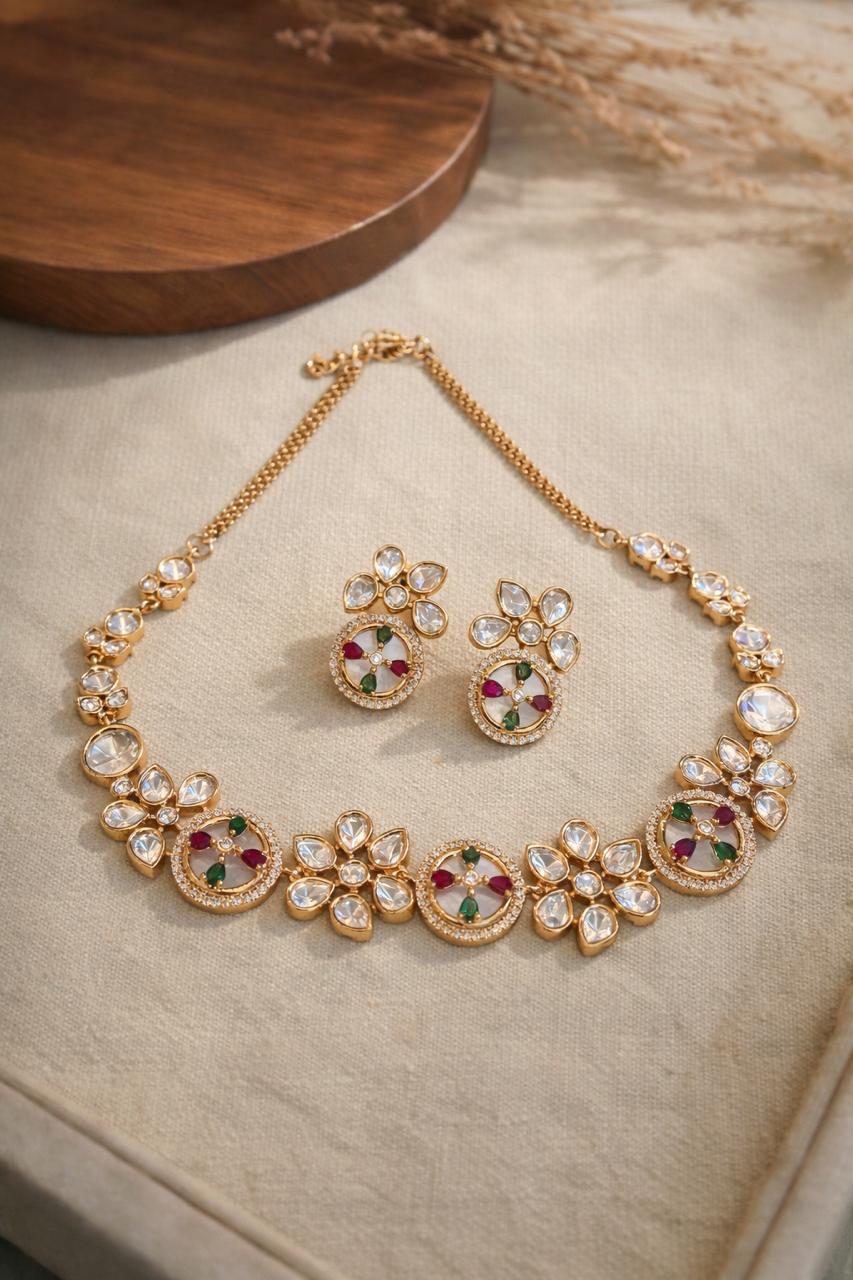Polki Gulnaar Bloom Set