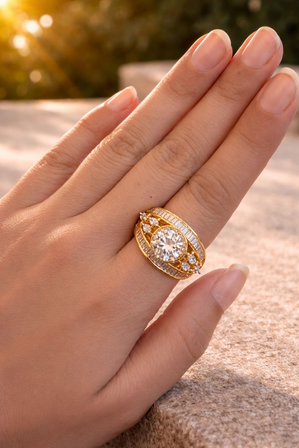 Solara Crown Ring
