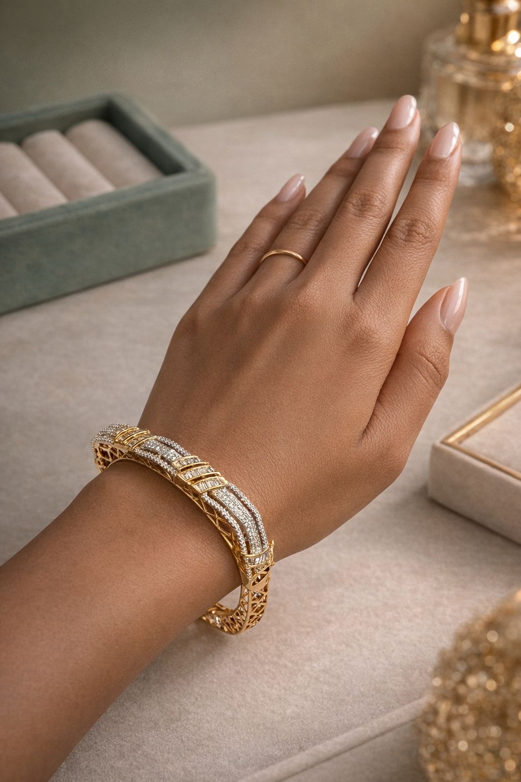 Strata Luxe Bangle