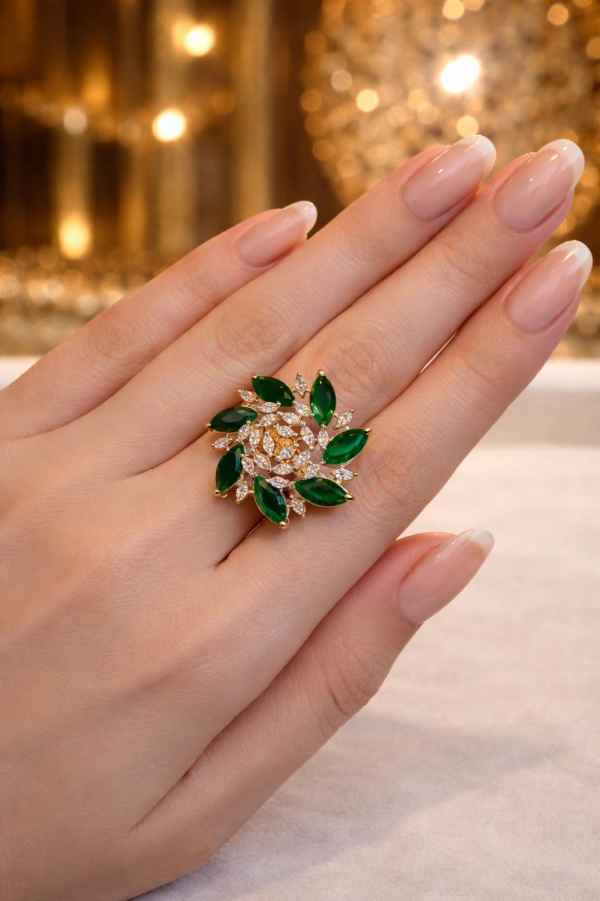 Vanaira Blossom Ring