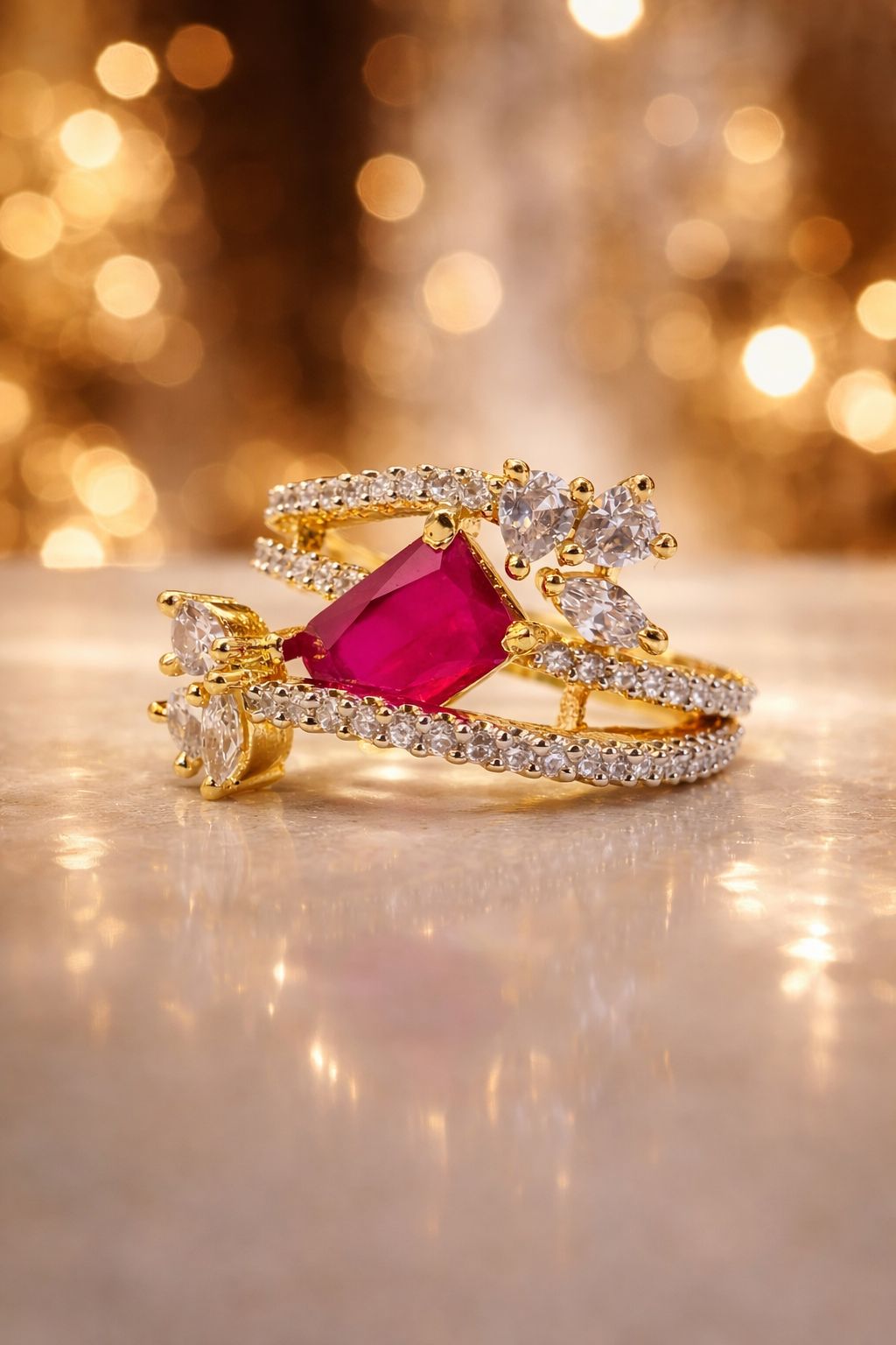 Ruby Whisper Ring