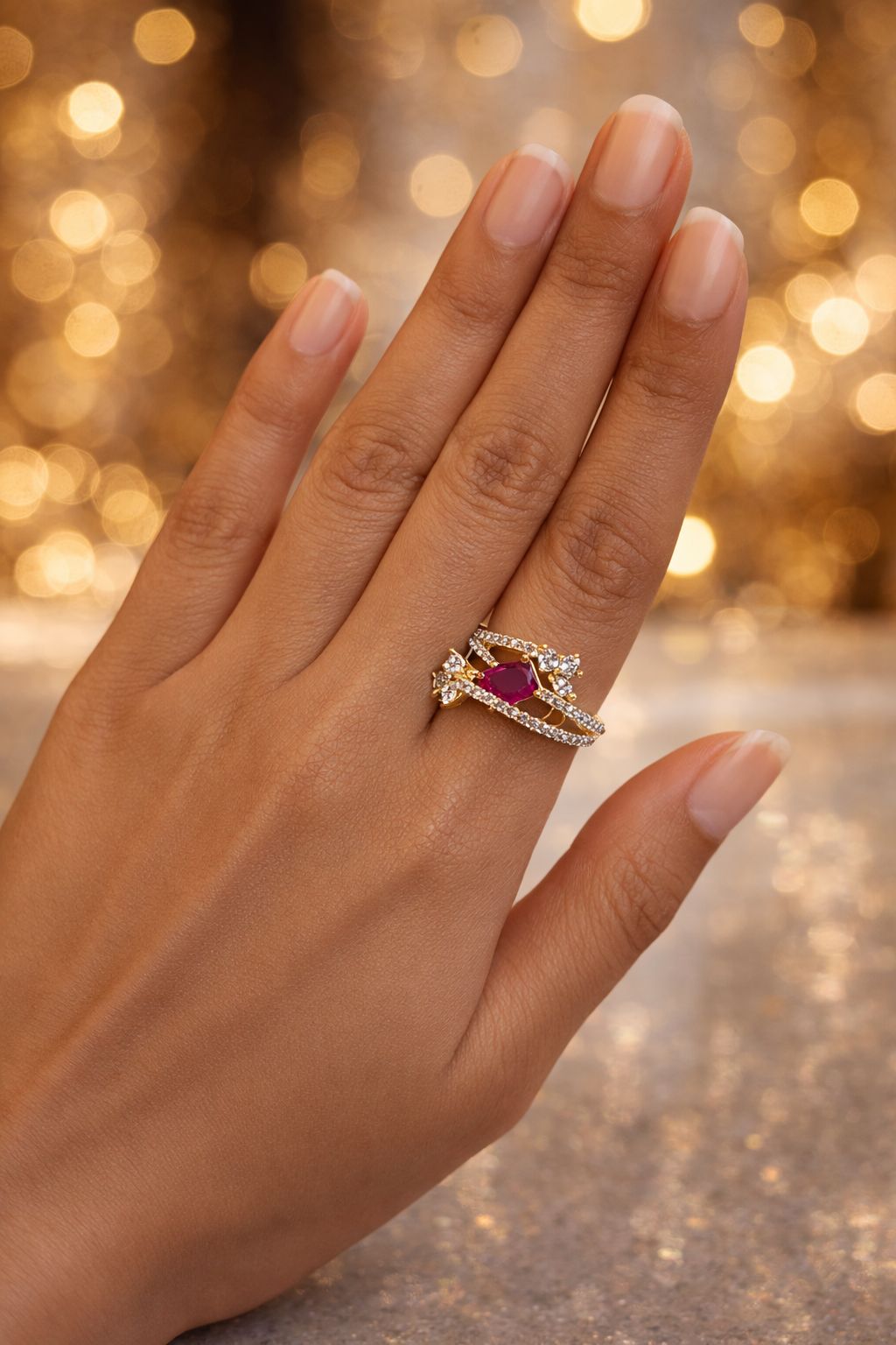Ruby Whisper Ring