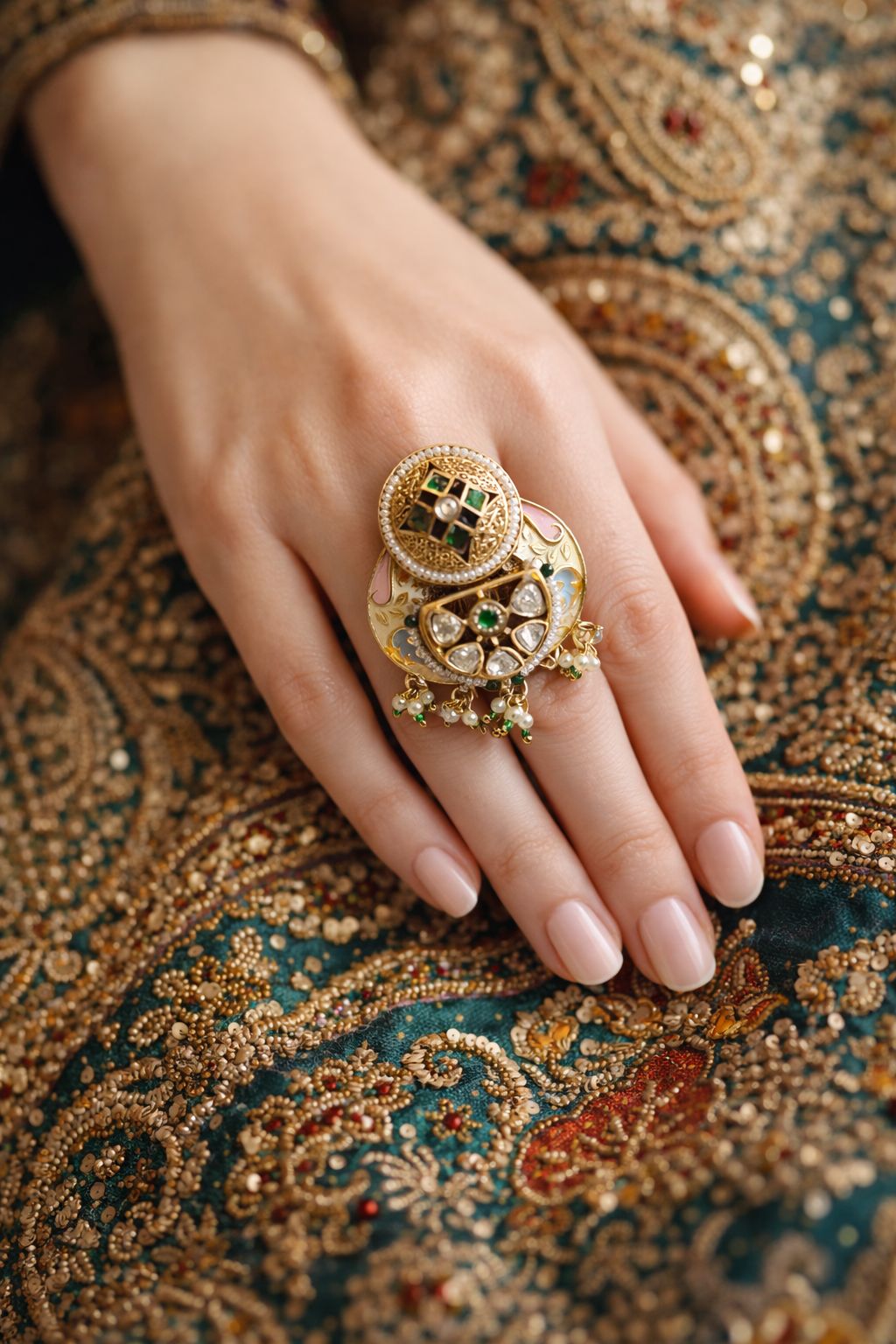 Aabroo Heritage Ring