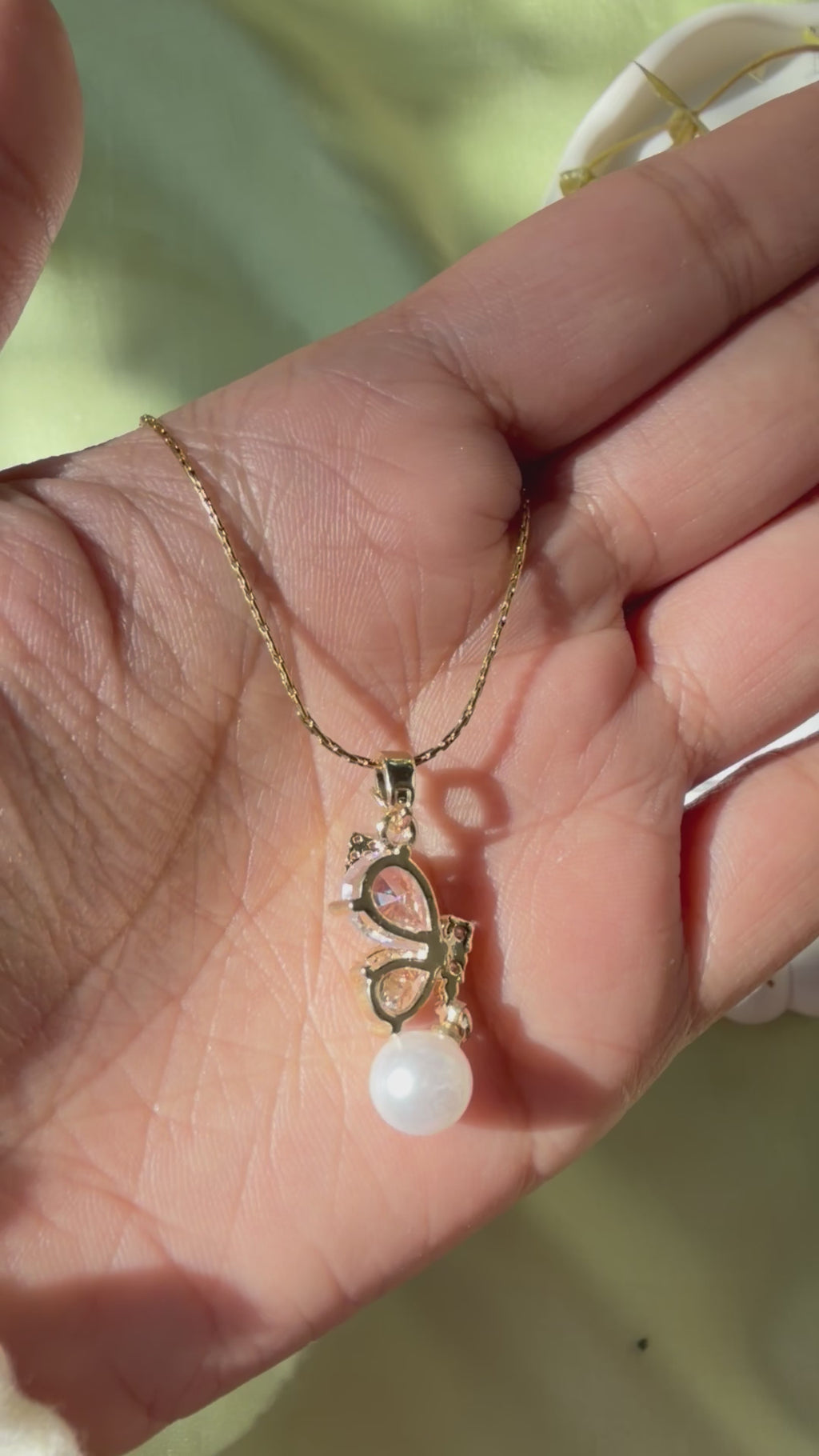 Butterfly charm Neck-peace