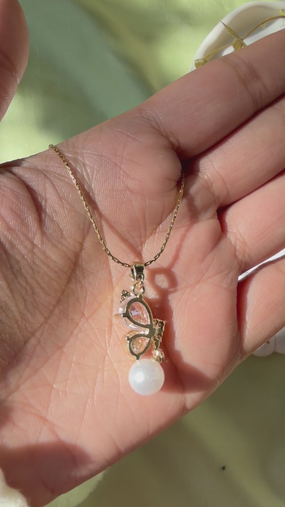 Butterfly charm Neck-peace