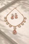 Shahi Tear Drop Polki Set